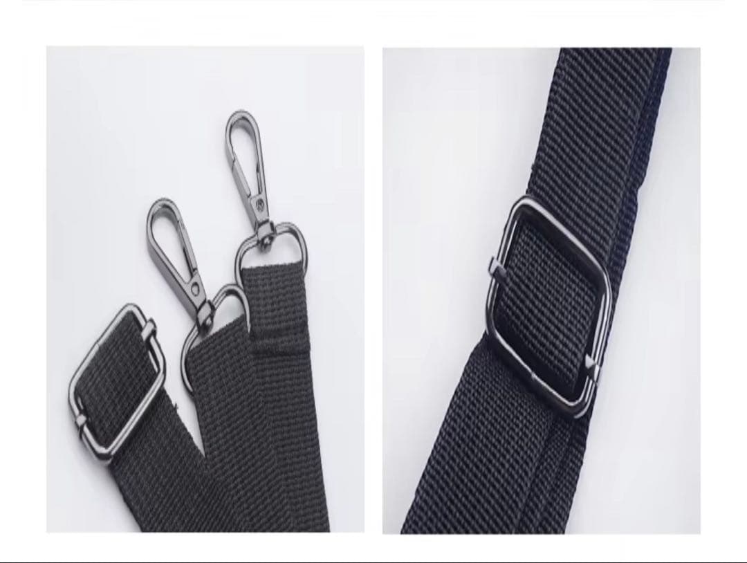 Scissor Case PU Leather Black Hairdresser Trimmer With Belt